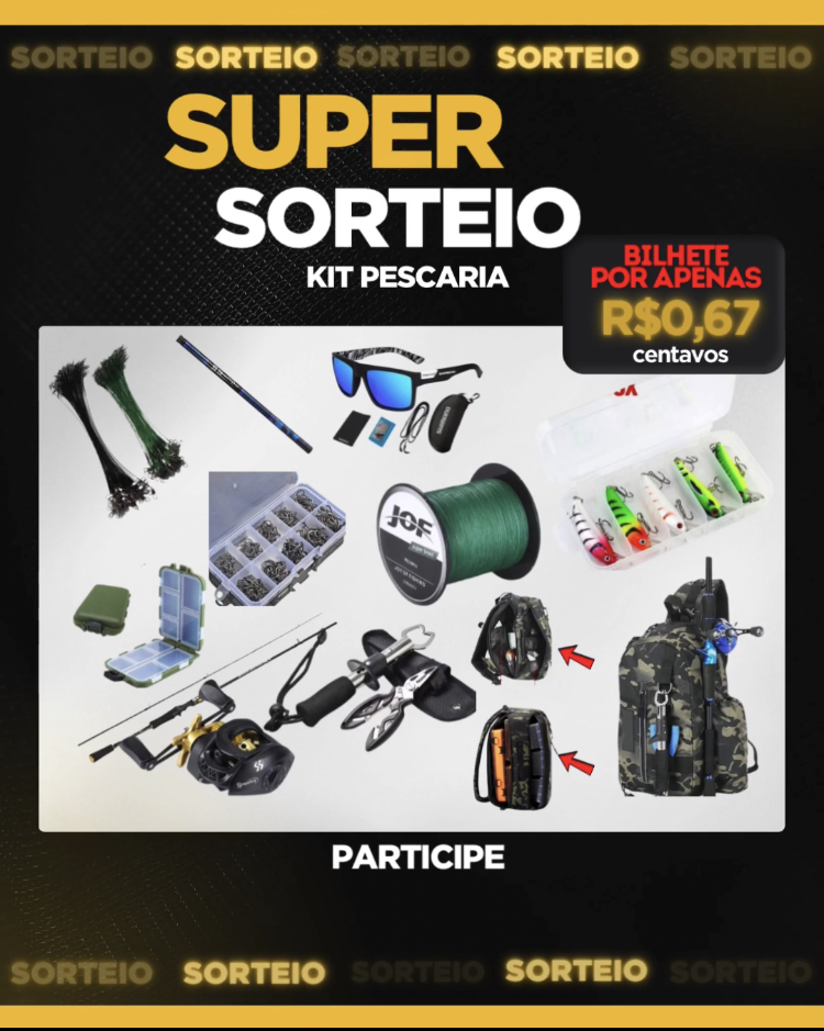 KIT PESCARIA 