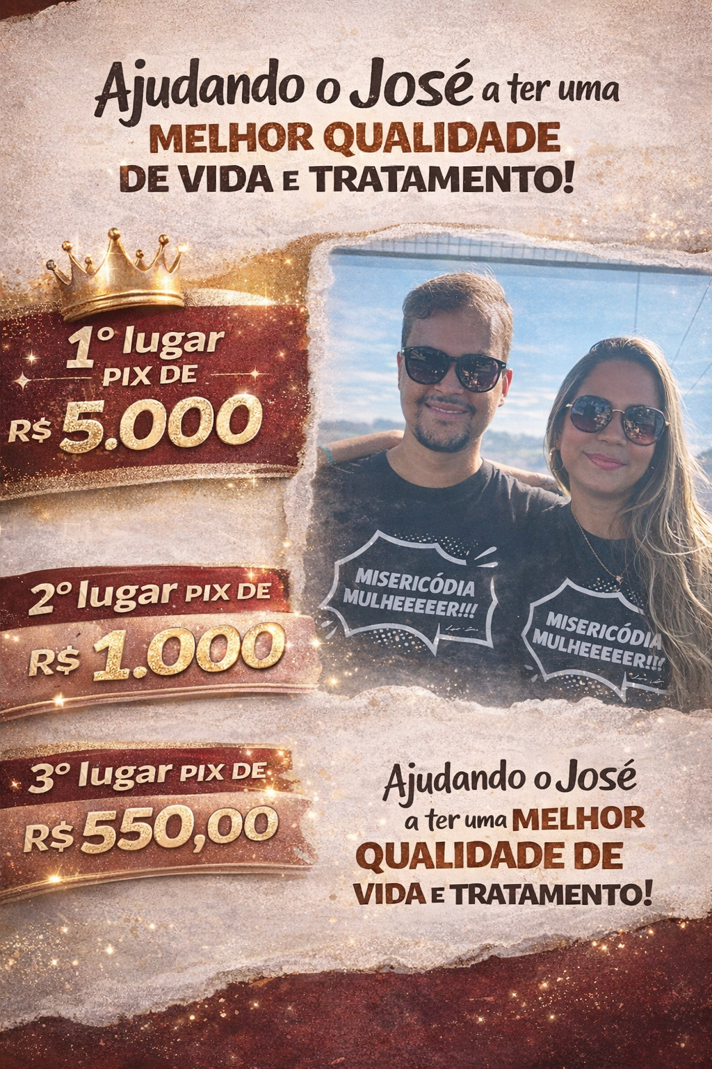 Uma melhor qualidade de vida e tratamento para o José 