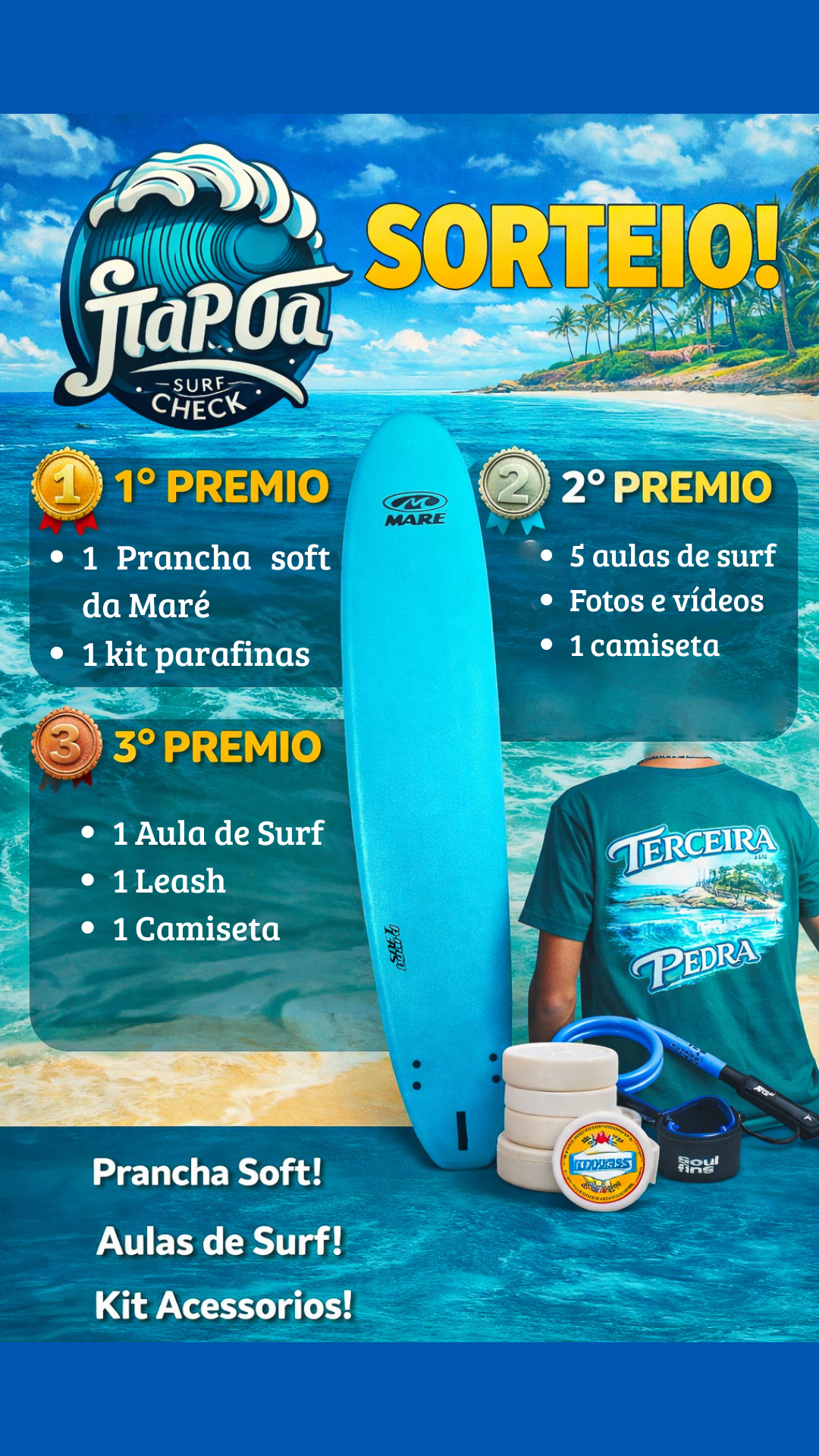 Sorteio Itapoá Surf Check 